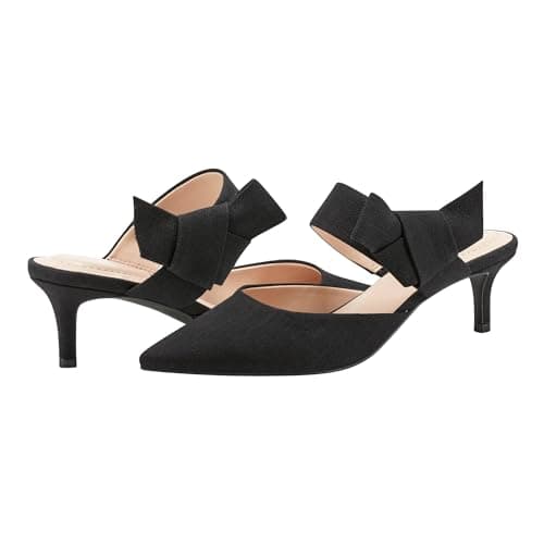 Bandolino Millie Black Linen 6 M