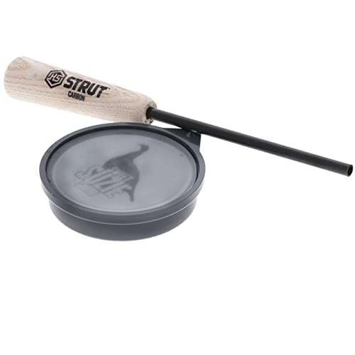 HUNTERS SPECIALTIES HS Strut Sweet Suzie Snood Glass Pot Call with Carbon Striker for Hen Turkey Hunting