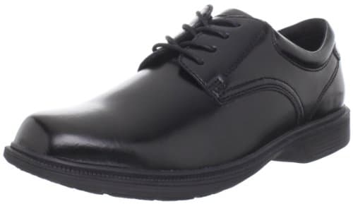Nunn Bush Baker Street Plain Toe Oxford with KORE Slip Resistant Walking Comfort Technology Black 8