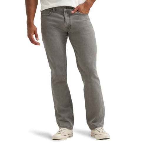 Lee Men's Legendary Regular Straight Jean, Battle, 36W x 34L