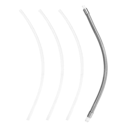 Stainless Steel Milk Tube with 3pcs Silicone Hose, Hose Connectors Compatible with Jura HP3 Coffee Machines & Milk System