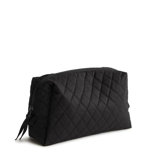 Vera Bradley Women's Premium Cotton Medium Cosmetic, Moonless Night, One Size