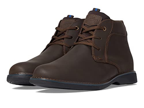 Nunn Bush Otto Plain Toe Chukka Boots Brown Crazy Horse 13 M (D)
