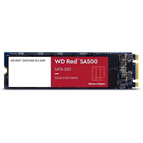 Western Digital 2TB WD Red SA500 NAS 3D NAND Internal SSD - SATA III 6 Gb/s, M.2 2280, Up to 560 MB/s - WDS200T1R0B