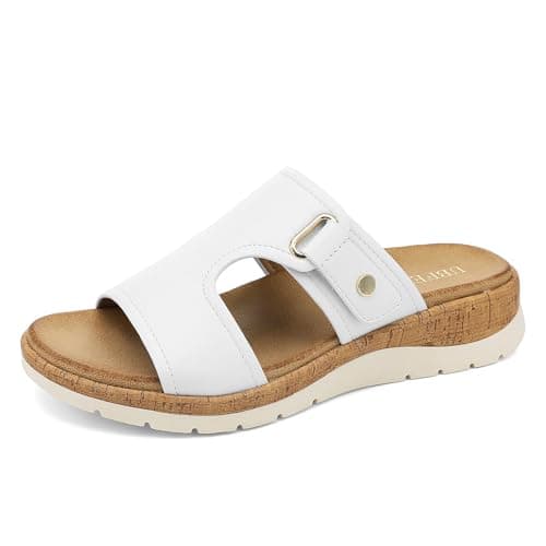 UBFEN Womens Platform Sandals with Orthopedic Arch Support