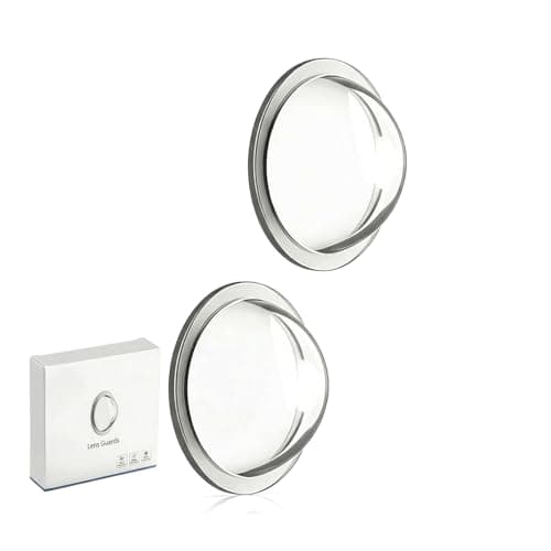 2pcs Car Camera Lens Protector,Clear Backup Camera Protective Sticker Anti-Scratch Waterproof Lens Guard for Car Camera Adhesive Installation