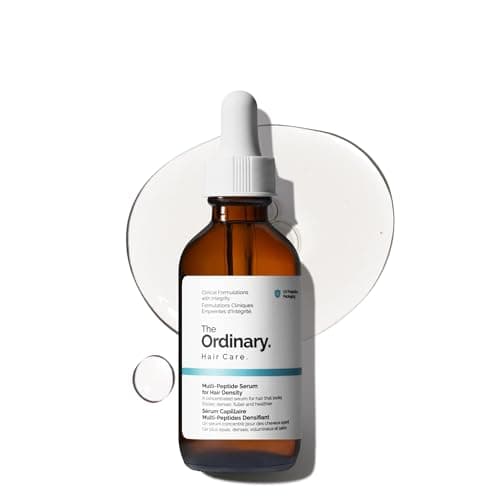 The Ordinary Multi-Peptide Serum for Hair Density, Peptide-Powered Formula for Thicker, Fuller Looking Hair, 2 Fl Oz