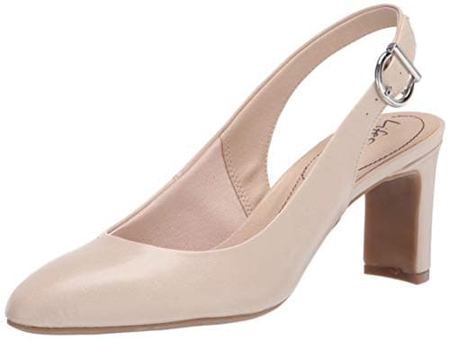 Life Stride Women's Gigi Sling Pump, Almond, 10