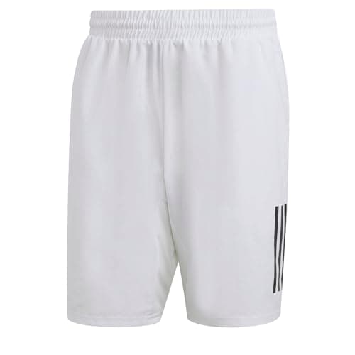 Adidas Mens Club 3-Stripes Tennis Shorts White X-Large
