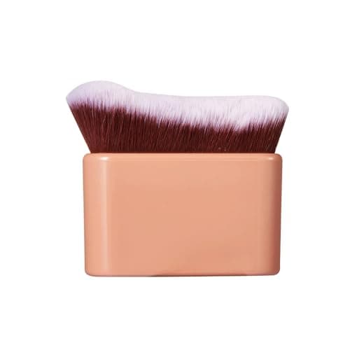 COSHINE Big Self Tanning Blend Brush, Professional Self Tanner, Kabuki, Powder, Foundation, Blusher, Shadow, Bronzer, Face and Body Brush (BROWN)