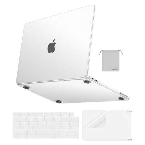 MOSISO Compatible with MacBook Neo Case 13 inch 2026 Release Model A3404, Precision-Matched to Laptop Color, 4 in 1 Kit Ultra-Thin Crack&Fingerprint Resistant Protective Hard Shell Cover, Matte Clear