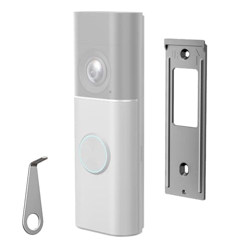 Backplate Replacement for Wired Doorbell Plus (2nd) /Pro (3rd Gen),Silver