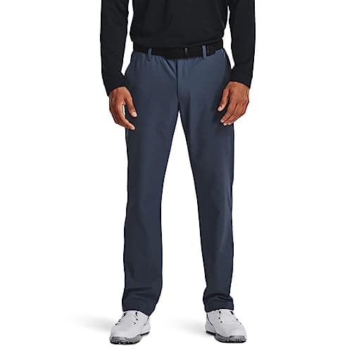 Under Armour Mens Drive Pants, (044) Downpour Gray / / Halo Gray, 28/36