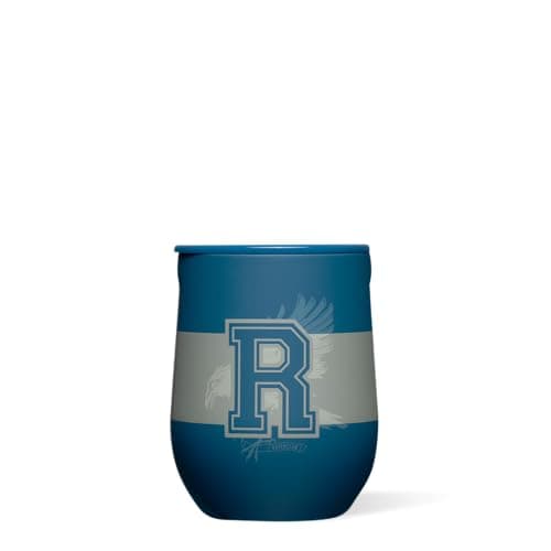 Corkcicle Stemless Insulated Wine Glass Tumbler - Keeps Beverages Cold 6 Hours & Hot 3 Hours - Stainless Steel - Easy-Grip - Summer Drinkware Gift - Keeps Drinks Ice Cold - 12 oz - Ravenclaw