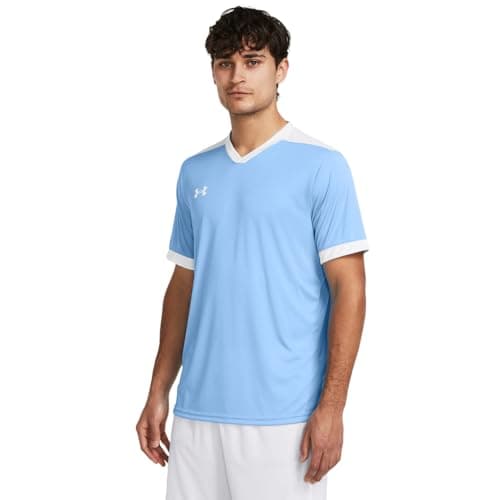 Under Armour Men's Maquina 3.0 Jersey, (475) Carolina Blue / / White, Small