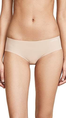Calvin Klein Women's Invisibles Hipster Multipack Panty, Light Caramel, X-Large