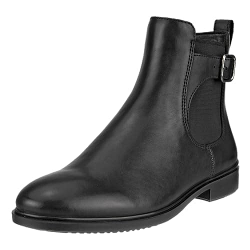 ECCO DRESS CLASSIC CHELSEA BUCKLE, BLACK, 6-6.5