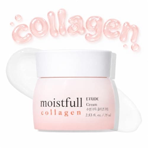 ETUDE Moistfull Collagen Face Cream, Korean face moisturizer 2.53 fl oz