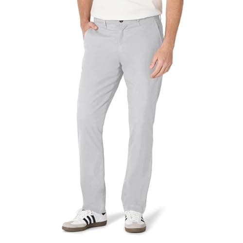 Amazon Essentials Men's Athletic-Fit Chino Pants, Grey, 42W x 28L