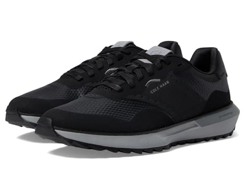 Cole Haan Men's Grandpro Ashland Golf, Black/Quiet Shade/Sleet, 8-M US