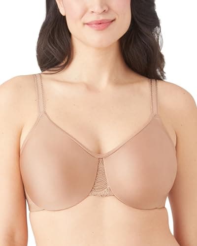 Wacoal Women's Surreal Comfort Underwire Bra, Praline, 32DD