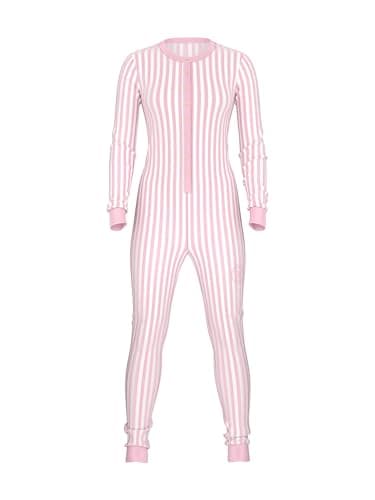 Victoria's Secret Thermal Long Sleeve Onesie, Sleepwear for Women, Pretty Blossom Stripe, XXL