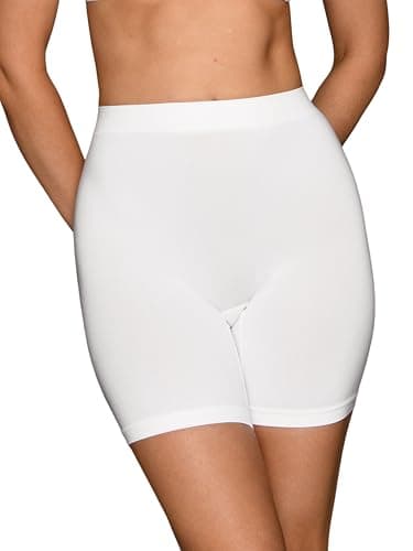 Vanity Fair Smoothing Slip Short, Star White, 2X-Large