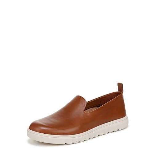 Vionic Womens Uptown Willa Loafer Tan Leather 6 M
