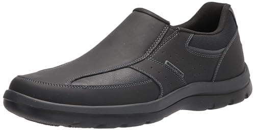 Rockport Mens Gyk Slip On Loafers-shoes, Black, 11.5 Wide US
