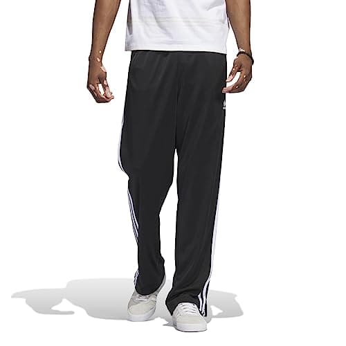 adidas Originals Men's Adicolor Classics Firebird Track Pants, Black/White, Small