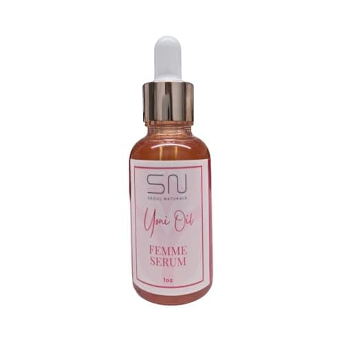 Seoul Naturals Yoni Oil Femme Serum, Intimate Skin Moisturizer with Floral Infusions, k beauty, 1 oz