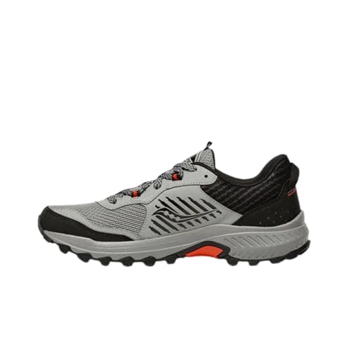 Saucony Men's Excursion Tr15, Alloy/Scarlet, 10.5 W