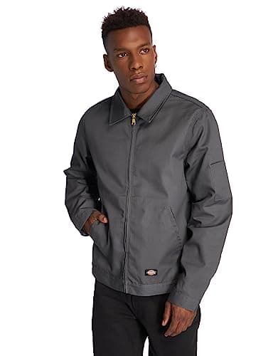 Dickies Unlined Eisenhower Jacket, Gray, 2X TL