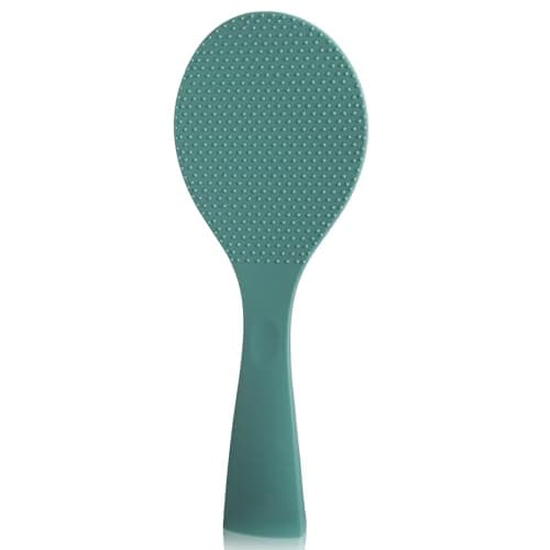 Silicone Standing Rice Spatula Scooper Rice Paddle Heat Resistant Spatula Kitchen Cooking Serving Spoon for Soup, Salads, Mashed Potato