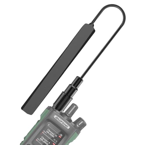 ABBREE Ham Radio UV-5R Mini DM32 Antenna 32CM/12.6inch Long Range SMA-Female VHF/UHF 144/430MHz Foldable Tactical Gooseneck Antenna Whip for Baofeng BF-F8H PRO,5RM,K5PLUS,AR-152,UV32 Accessories