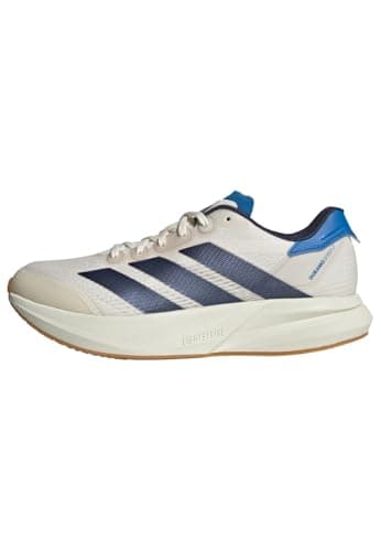 adidas Men's Duramo Speed 2 Running, Chalk White/Shadow Navy/Ray Blue, 12