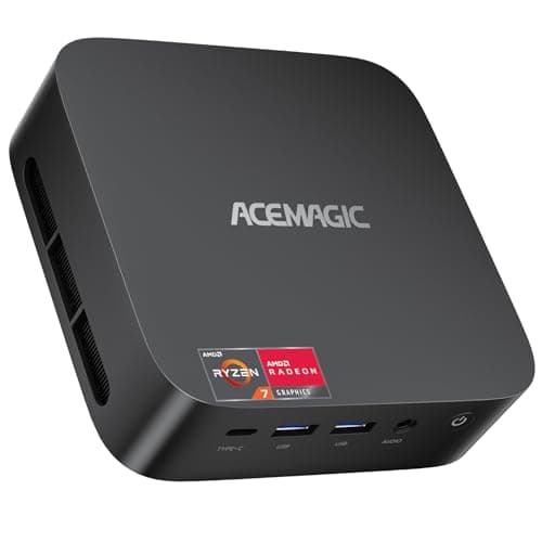 ACEMAGICIAN K1 Mini PC Windows 11 Pro, AMD Ryzen 7430U 6C/12T Up to 4.3GHz, 16GB DDR4 512GB SSD, 4K Triple Display, WiFi 6 BT 5.2 Micro Desktop Computer Gaming Mini PC