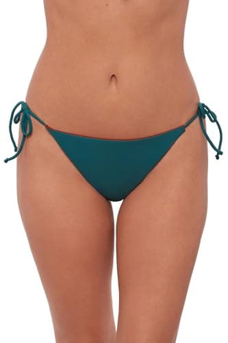 Sports Illustrated Women's String Tie Side Bottom, Marina, Large