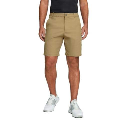 PUMA GOLF Mens Dealer 8 Shorts, Coconut Crush, 34W X 8L US