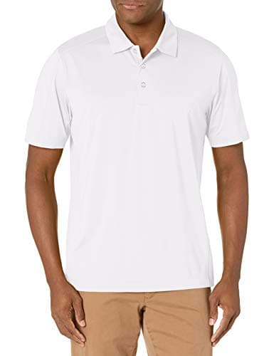 Cutter & Buck Men's Polo, White, XXL