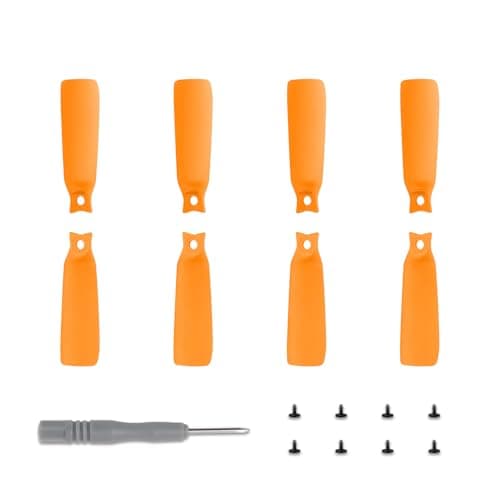BTG 4022F Colored Propellers for DJI Flip Drone Accessories Props Blades Replacement Parts (Orange)