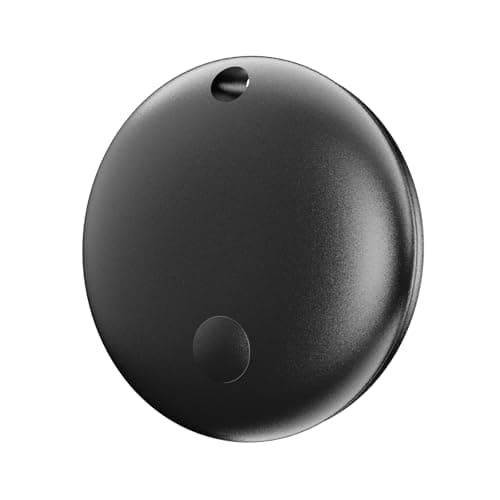 Air Tracker Tag IP67 Waterproof Bluetooth Tracker, Keychain Finder, Item Locator for Bags,Backpacks,Luggage,Wallets (Android Only Black-1)