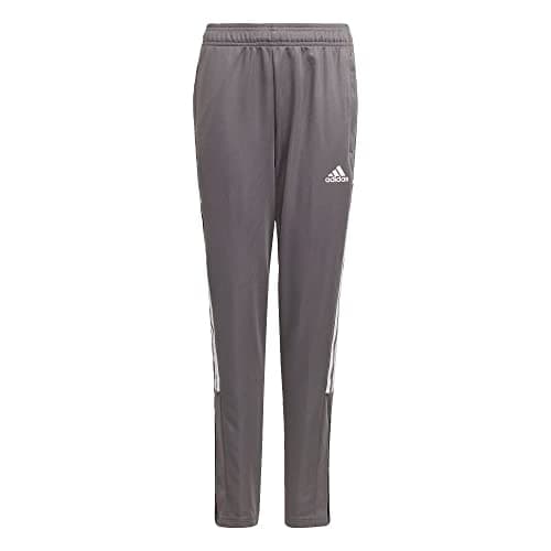 adidas Big Kid Tiro 21 Track Pants, Team Grey Four, Small