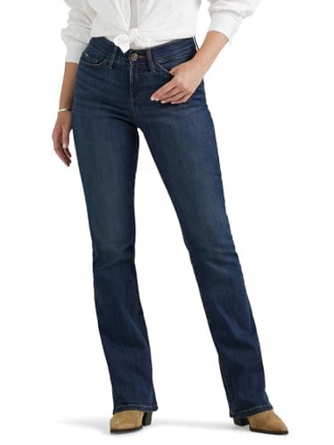 Lee Women's Ultra Lux Comfort with Flex Motion Bootcut Jean Renegade 10 Short
