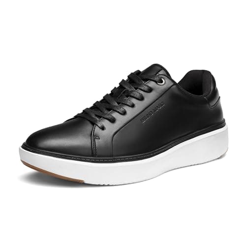Bruno Marc Men's Dress Fashion Sneakers Casual Shoes,Size 9.5,Black,SBFS2418M