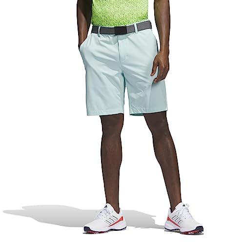 adidas Golf Mens Ultimate365 8.5-Inch Golf Shorts, semi Flash Aqua, 32