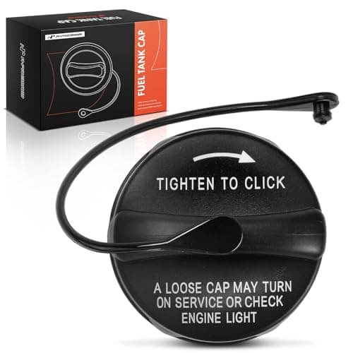 A-Premium Gas Cap, Fuel Cap Compatible with Dodge Ram 1500 2500 3500, Journey Durango Challenger Dart & Jeep Grand Cherokee Compass Patriot & Chrysler 200 300 & Ram & Fiat & Mitsubishi & Plymouth