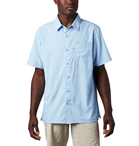Columbia Men's Slack Tide Camp Shirt, Sail, 1X