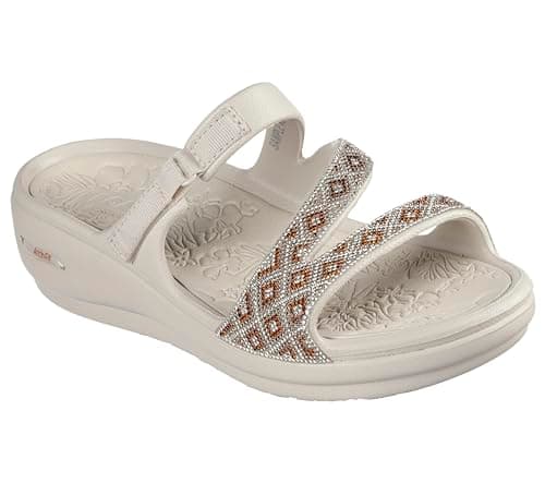 Skechers Women's FOAMIES Arch Fit Ascend - Show Stopper, Natural, 11