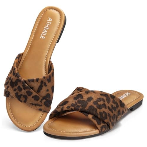 ATHMILE Sandals for Women 2026 Dressy Summer Flat